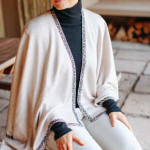 Knitted Wrap & Trim - Various Colours