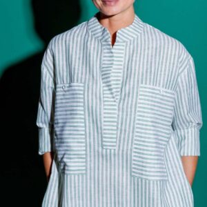 Malta Shirt Dress - Stripes